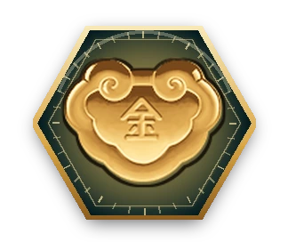 Gold elemental sigil